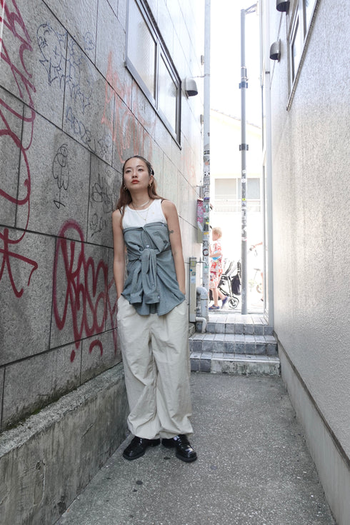 ナイロンドロストパンツ